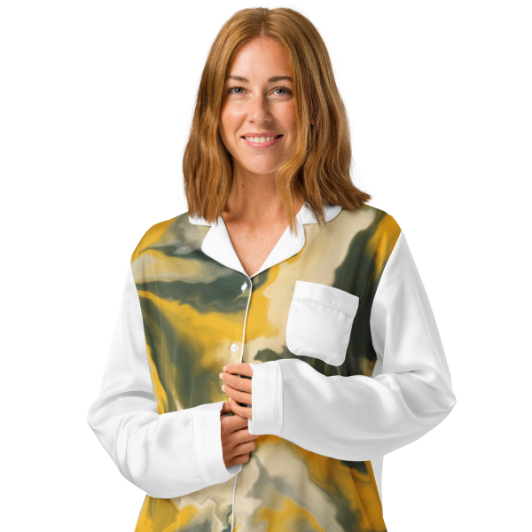 Women’s long sleeve pajama top - Image 3